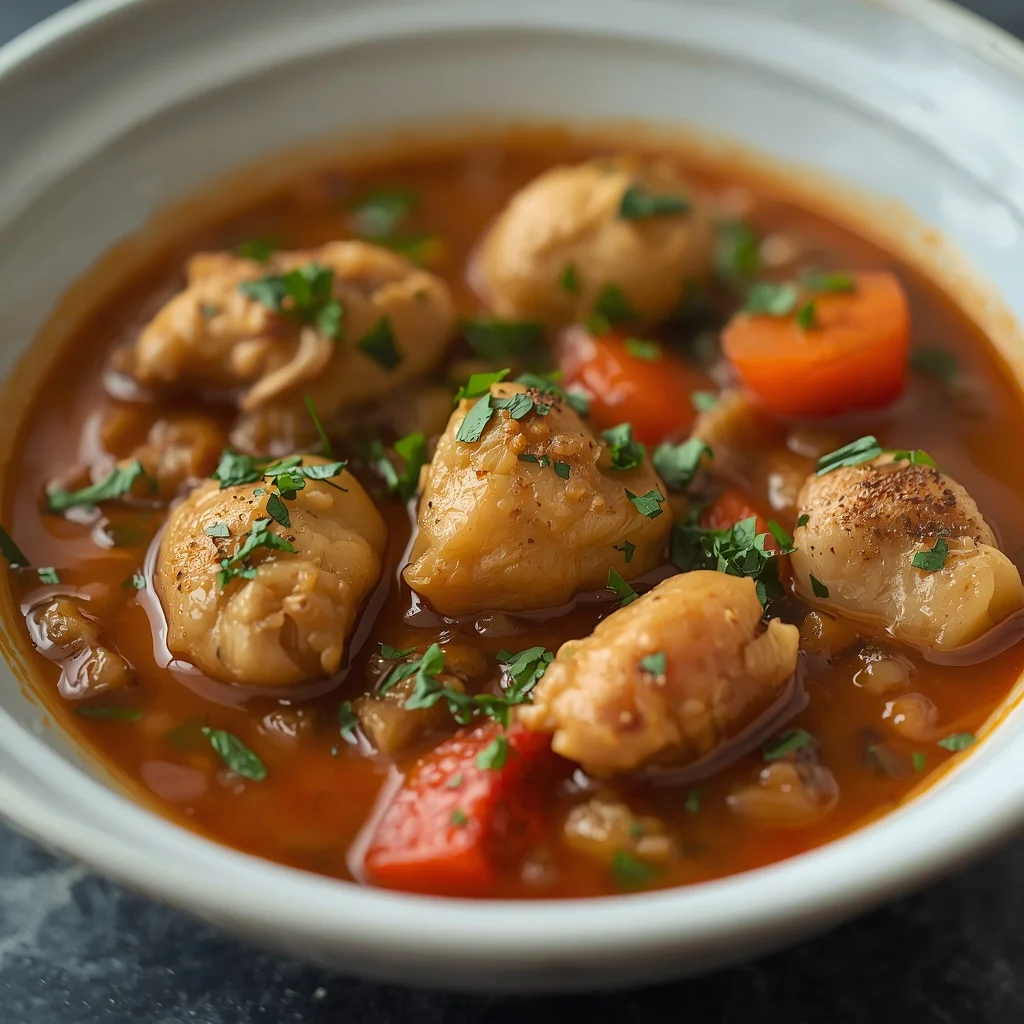 Fibermaxxing Chicken & Lentil Stew