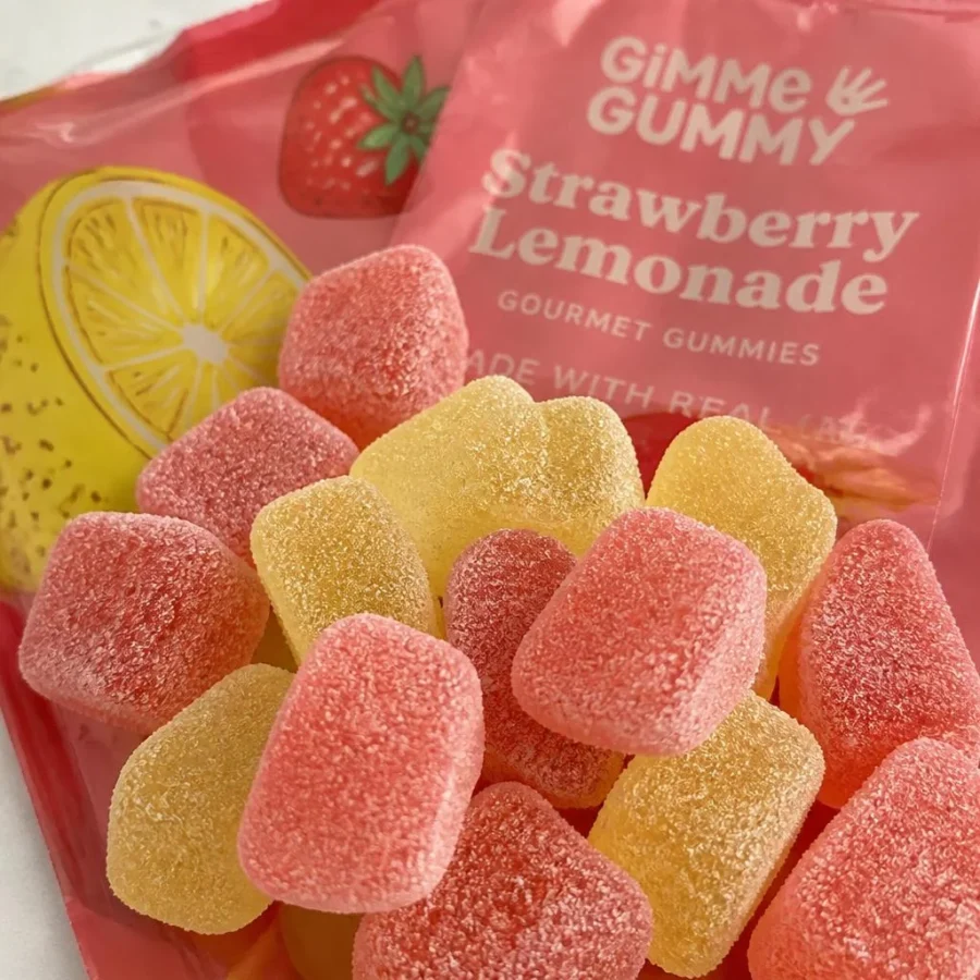 Gimme-Gummy Strawberry Lemonade Gummies