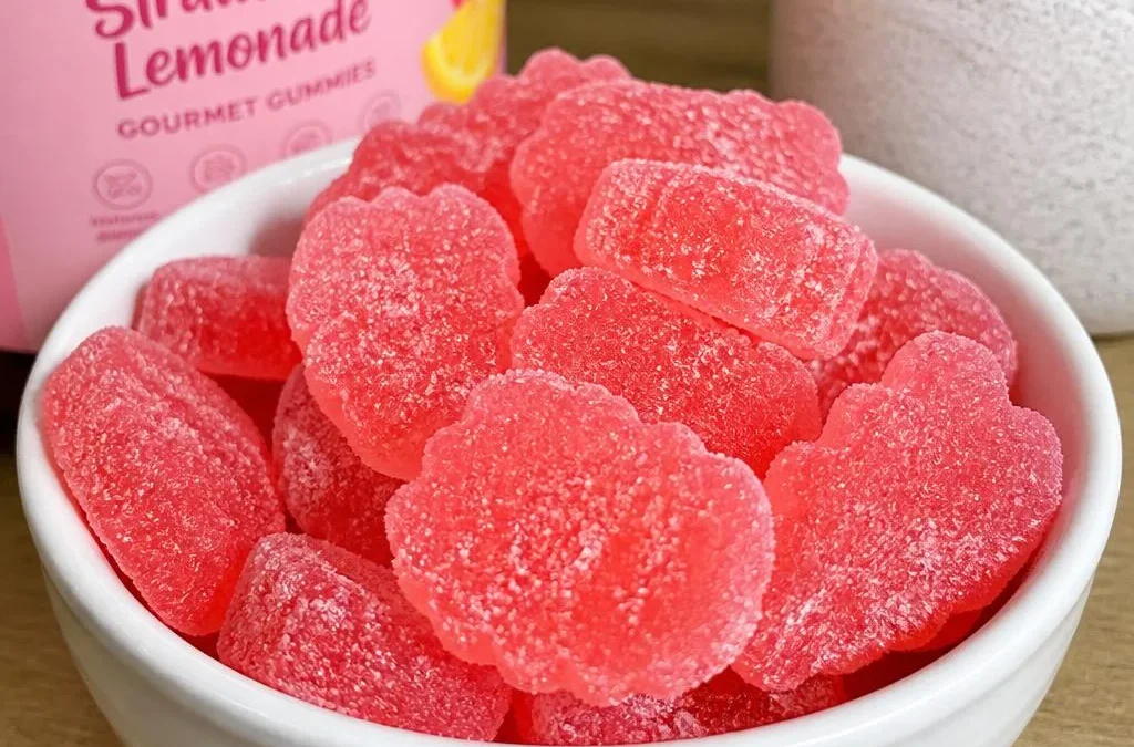 Gimme-Gummy Strawberry Lemonade Gummies