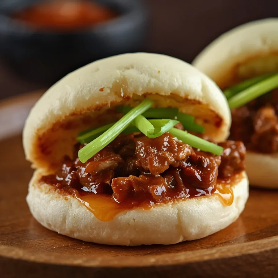 Halal Beef Bulgogi Stuffed Bao Buns