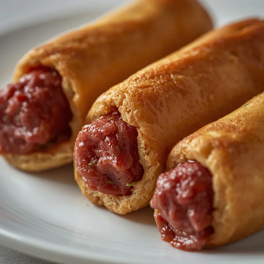 Halal Beef Merguez Sausage Rolls