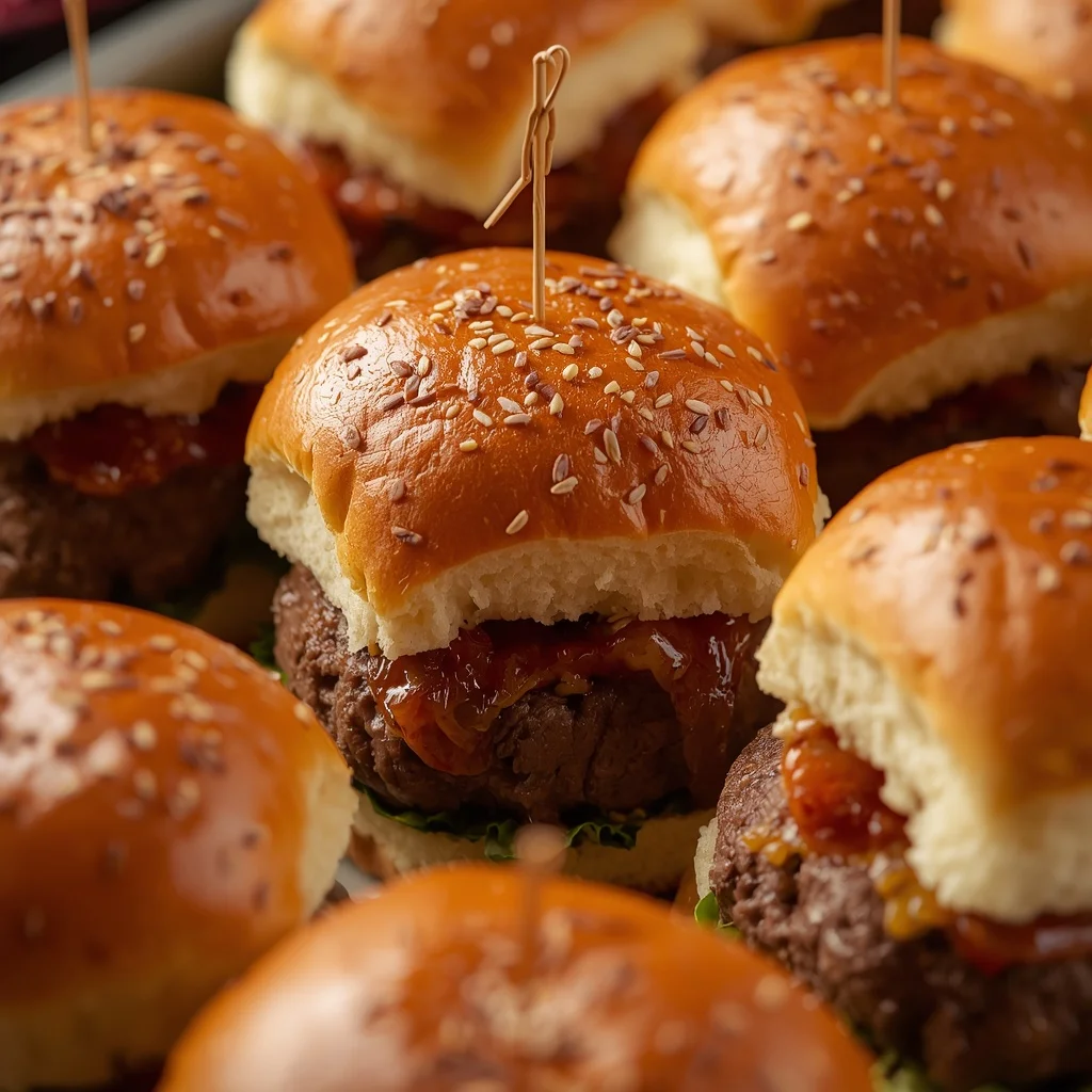 Halal Beef Slider Party Platter