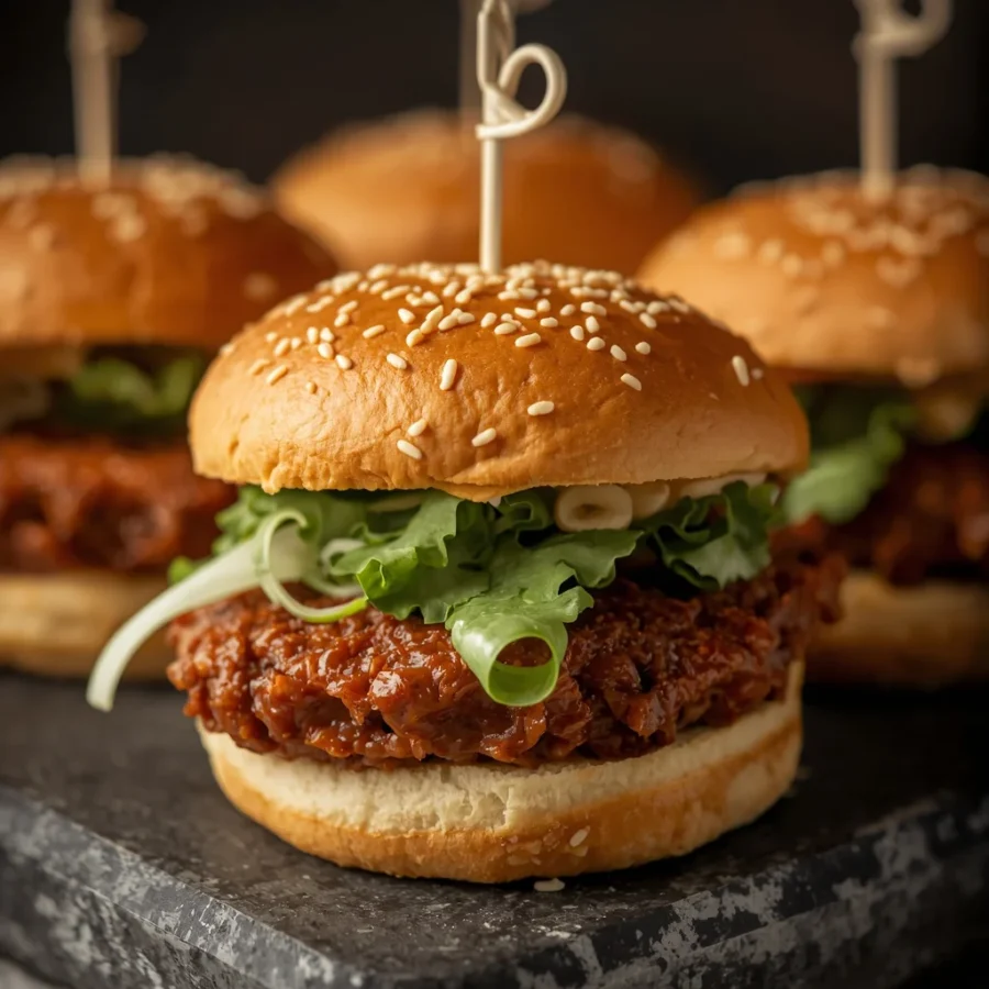Halal Beef Suya Sliders