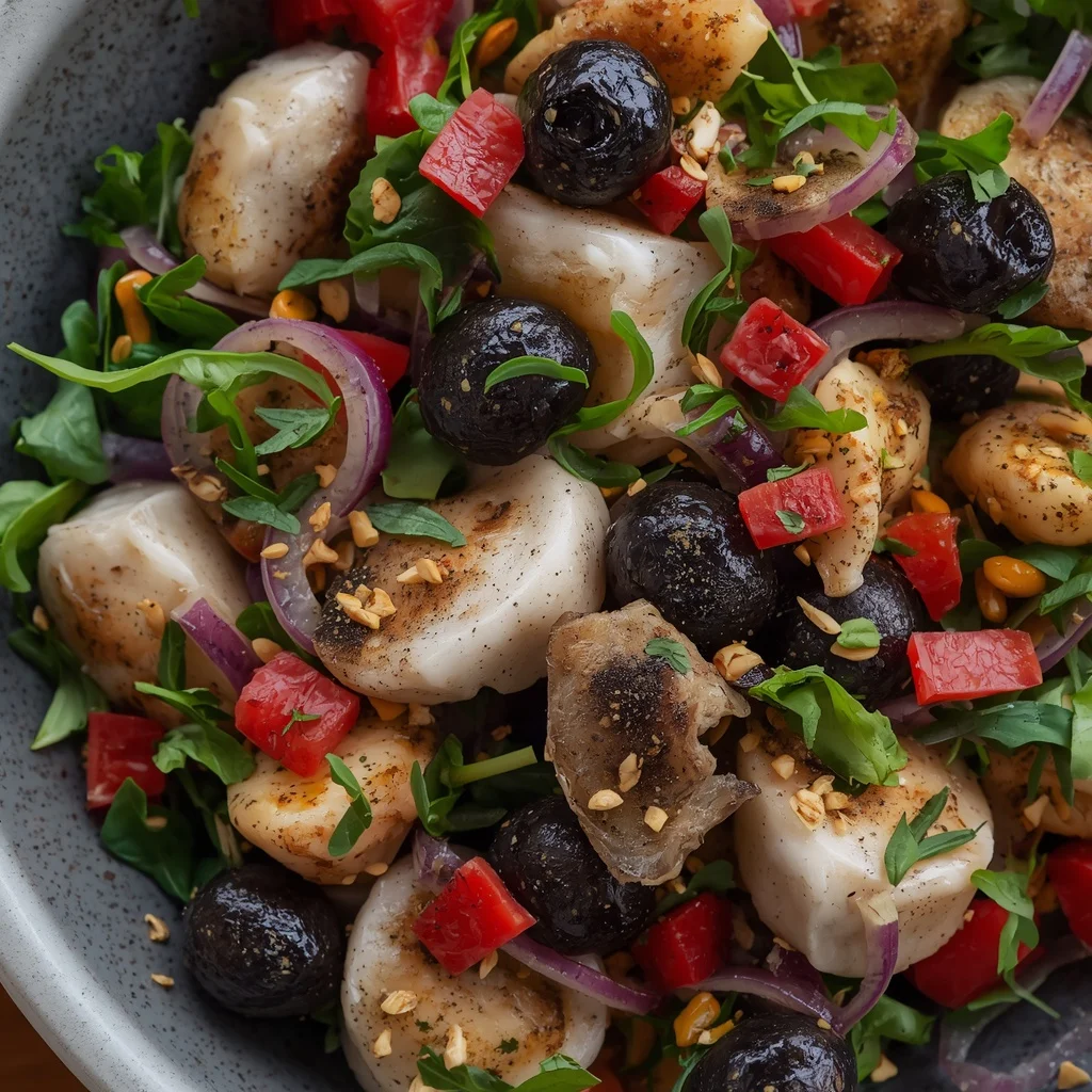 Halal Sardine Niçoise-Style Salad
