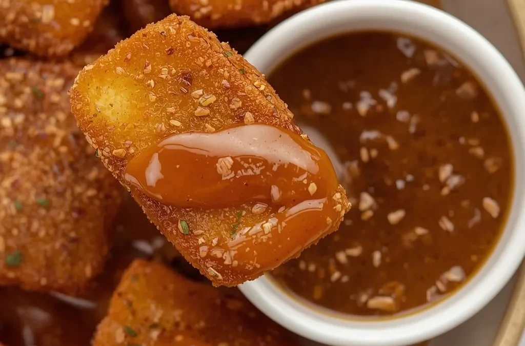 Halloumi Fries with Date Syrup Dip