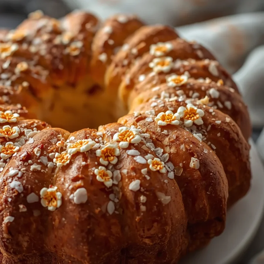 Honey & Orange Blossom Brioche Feuilletee