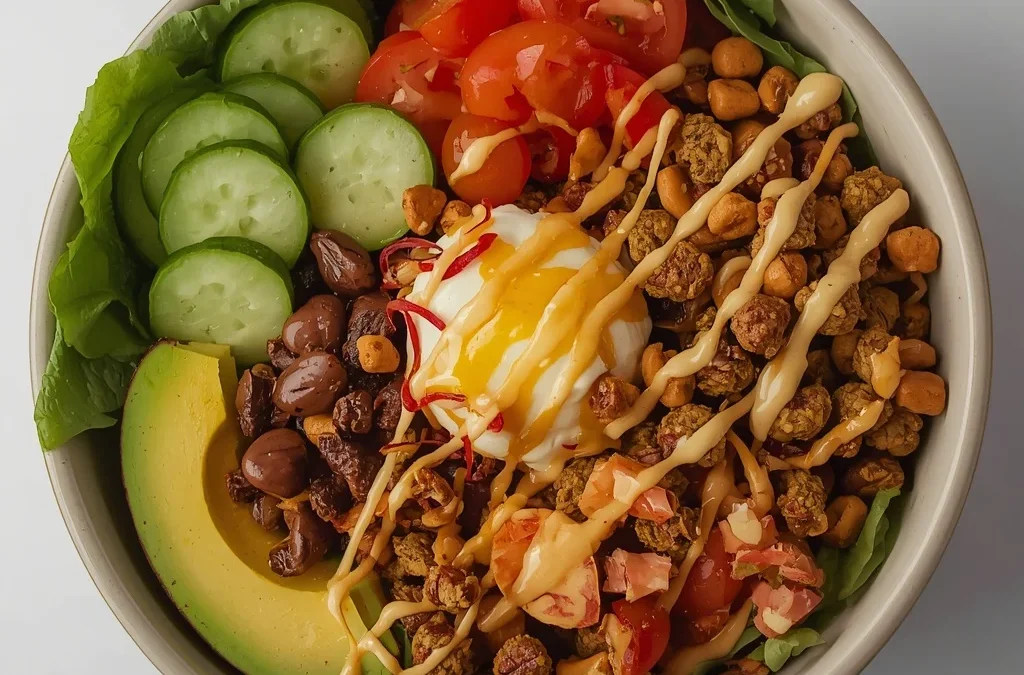 Low-Carb Cheeseburger Salad Bowls