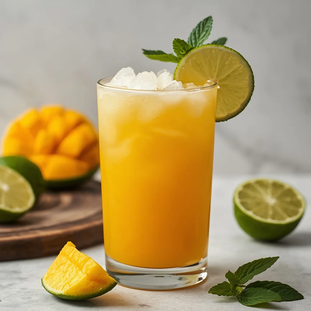 Mango Coconut Refresher with Lime (2)