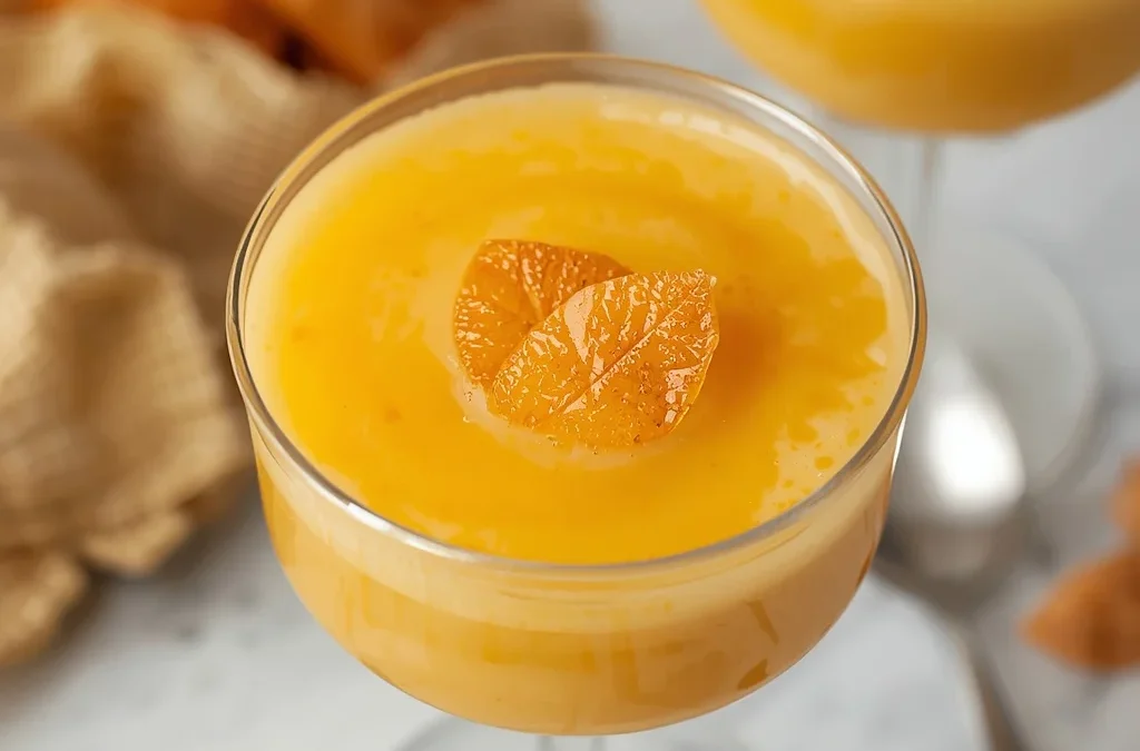 Mango Lassi Gummy Panna Cotta