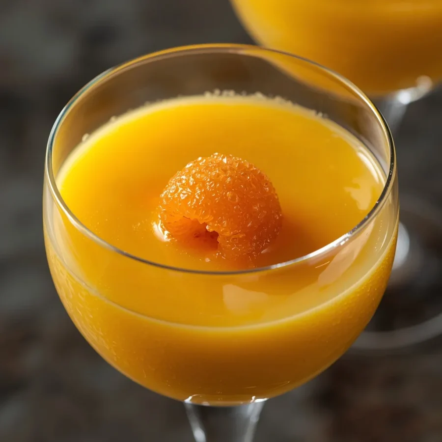 Mango Lassi Gummy Panna Cotta