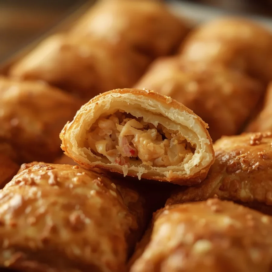 Marry Me Chicken Puff Pastry Pockets