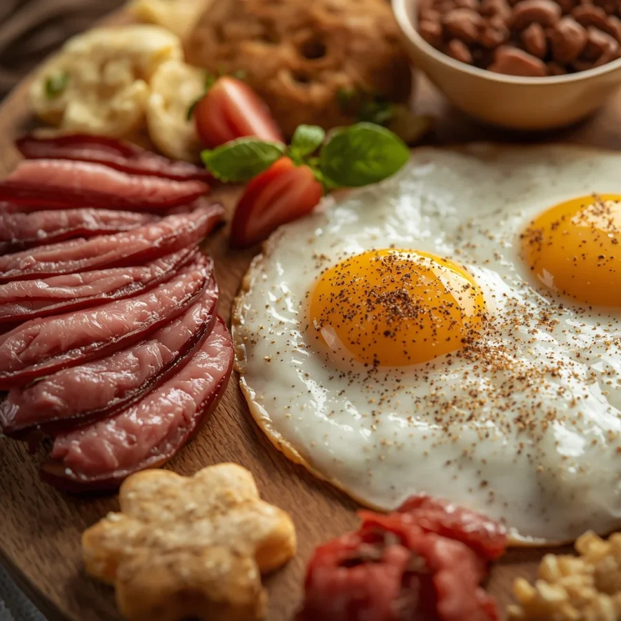 Middle Eastern Breakfast Board
