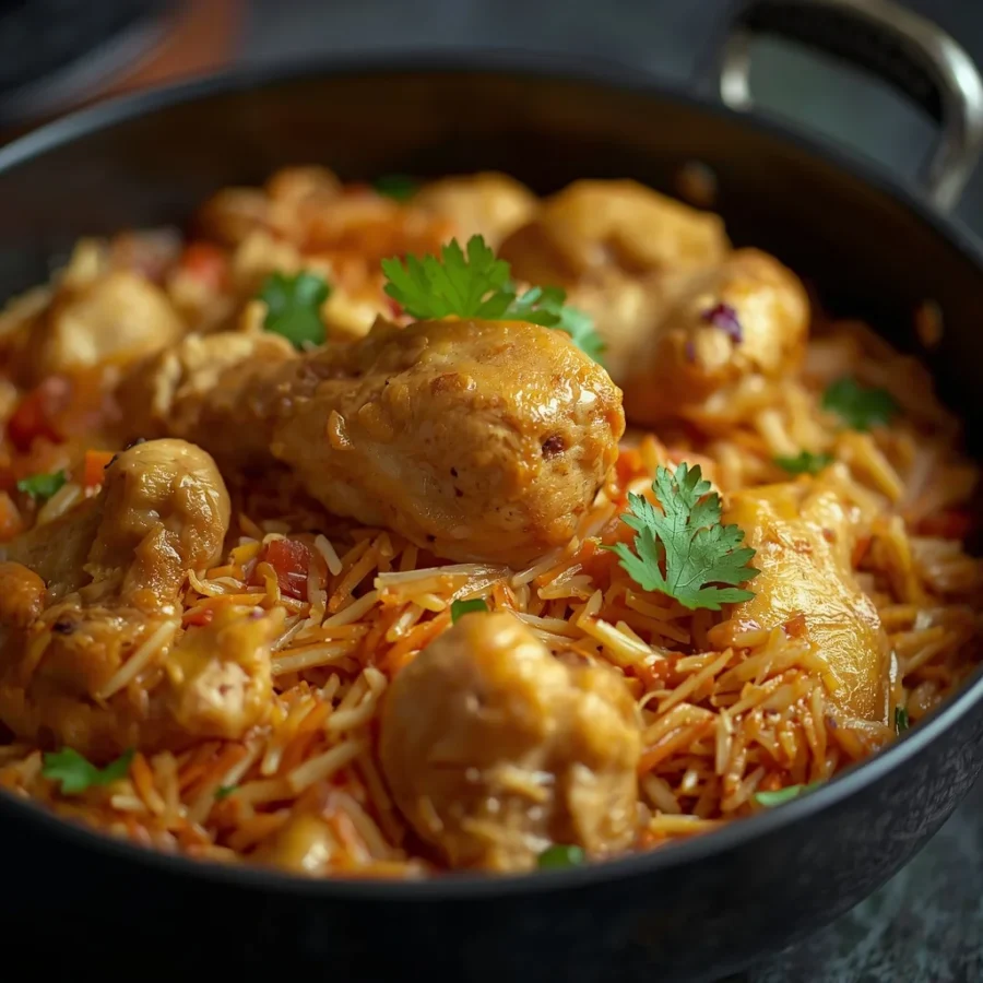 One-Pot Chicken Biryani