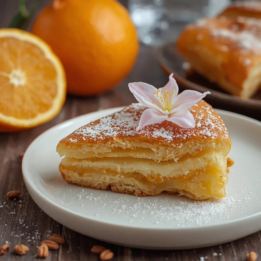 Orange Blossom & Almond Bostock Pastry
