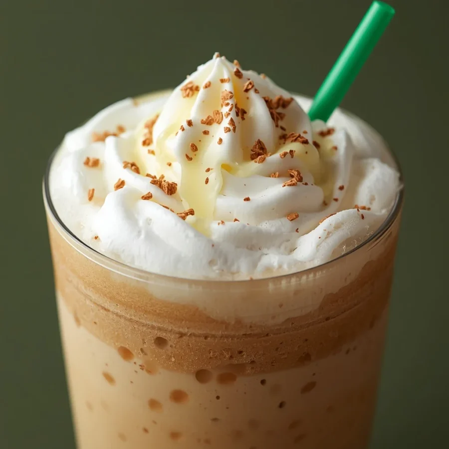Pistachio Cold Foam Iced Latte