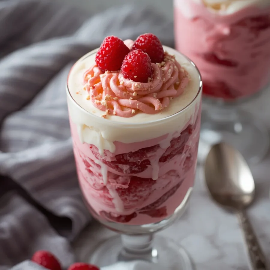 Rose Falooda Layered Parfait