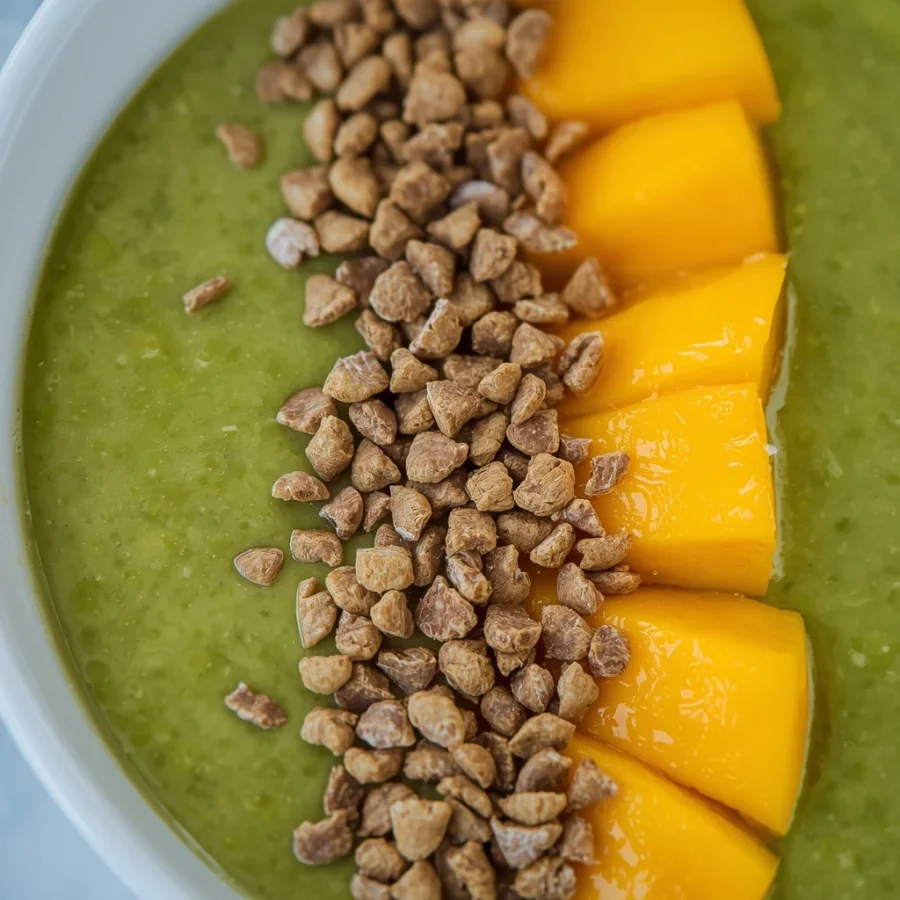 Sea Moss Mango Smoothie Bowl