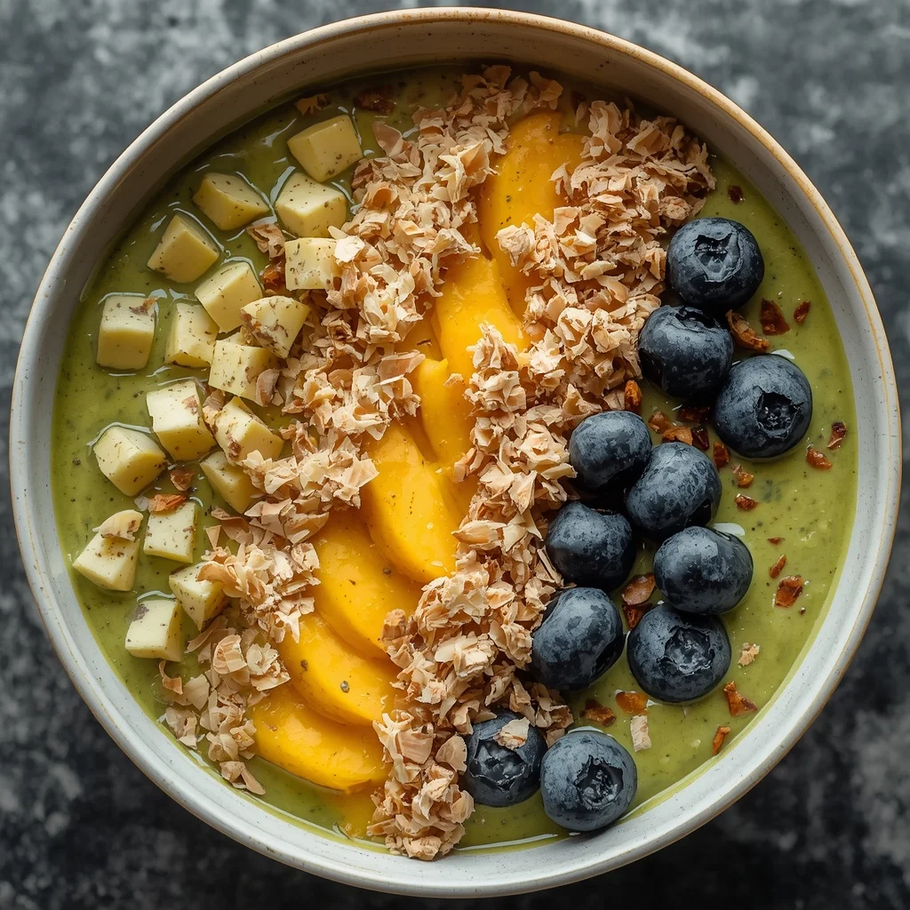 Sea Moss Mango Smoothie Bowl