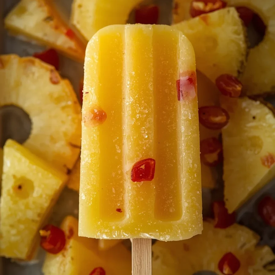 Swicy Pineapple Chili Paletas