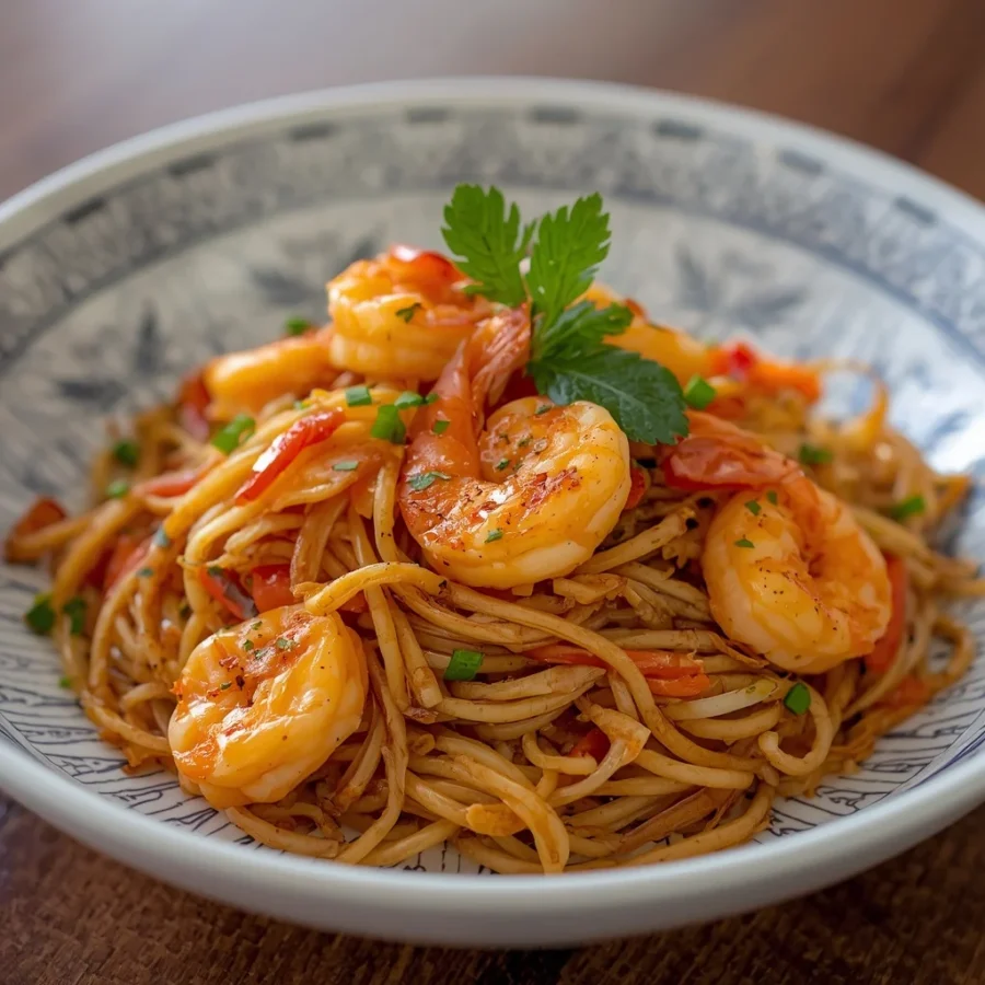 Thai Glass Noodle Shrimp Salad
