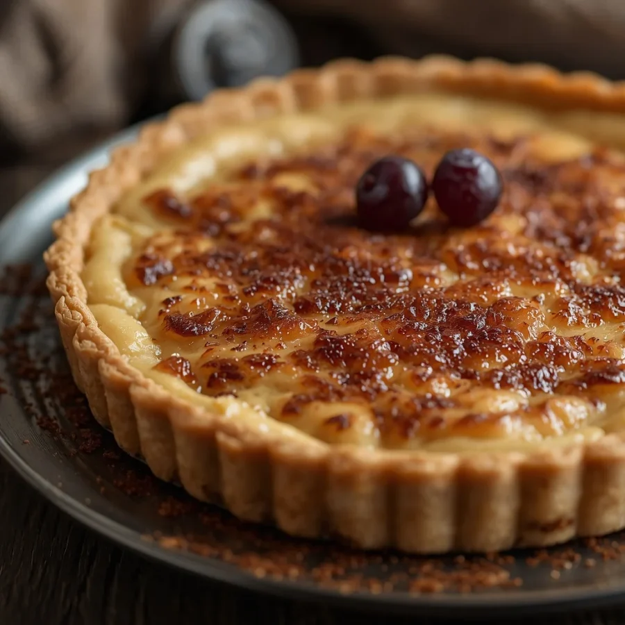 Turkish Rice Pudding Tart