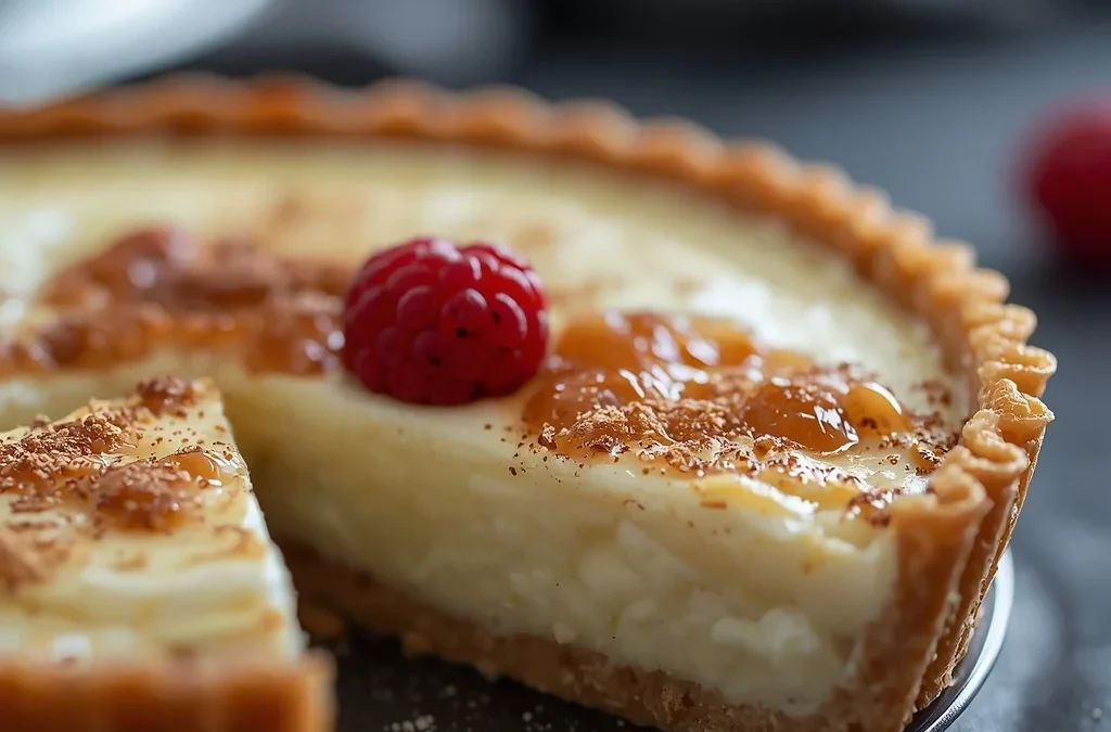Turkish Rice Pudding Tart