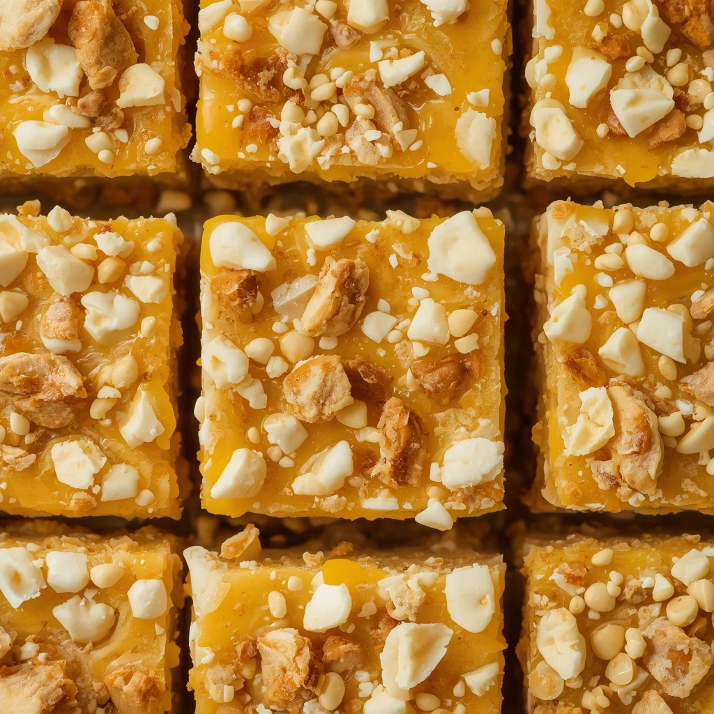 Yuzu Miso White Chocolate Blondies
