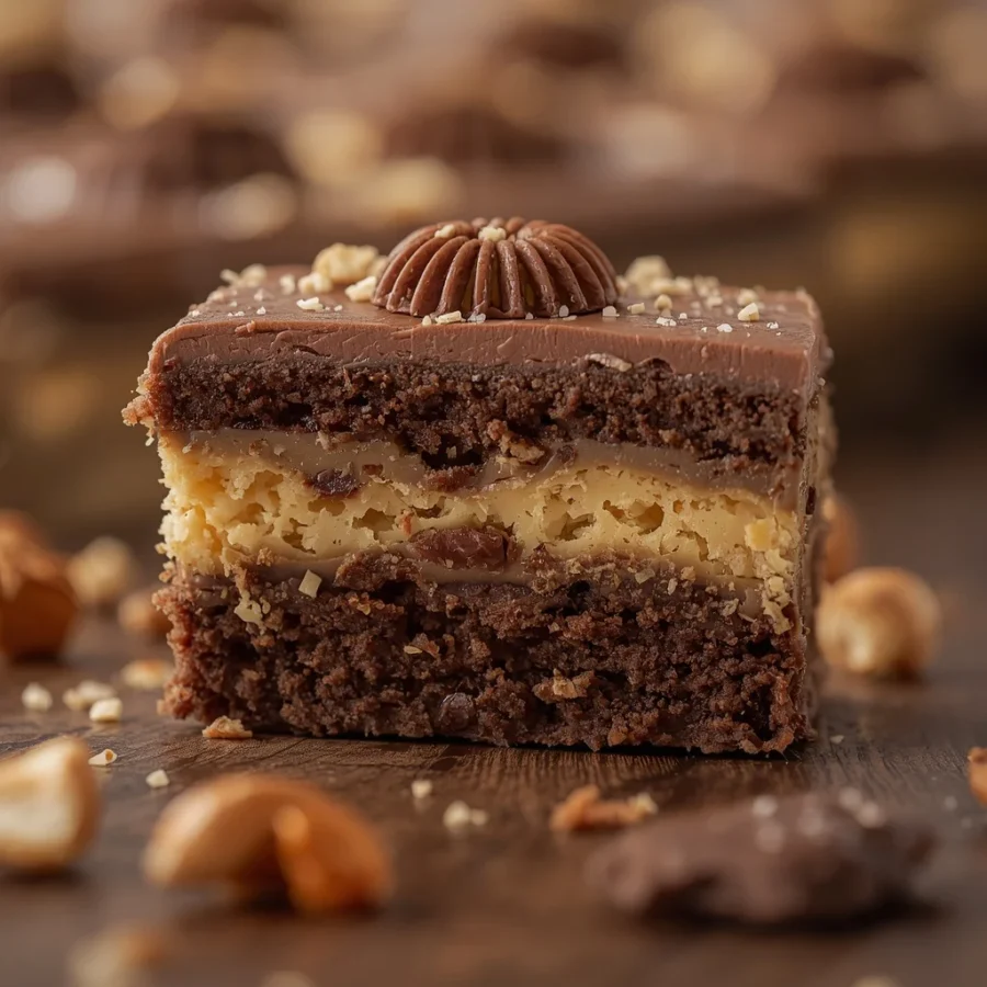 Reese's Stuffed Cookie Cake