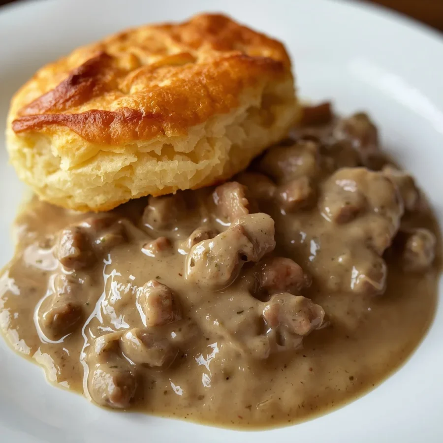 Biscuits & Sausage Gravy