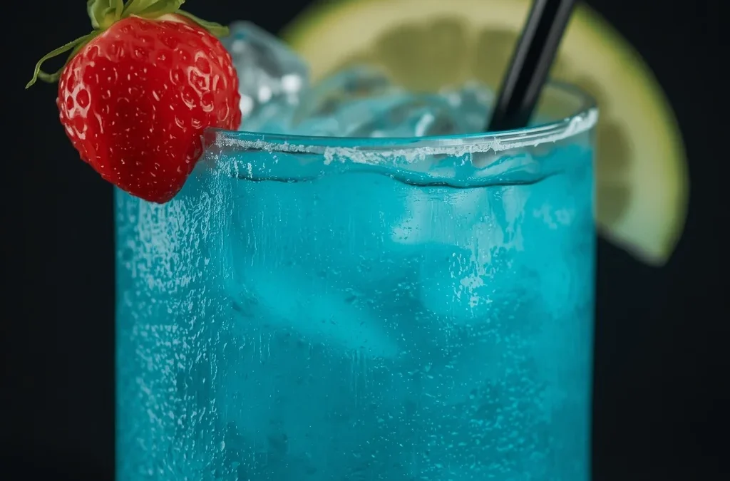 Blue Lagoon Mocktail