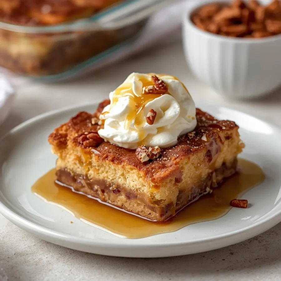 Brioche French Toast Casserole with Pecan Streusel