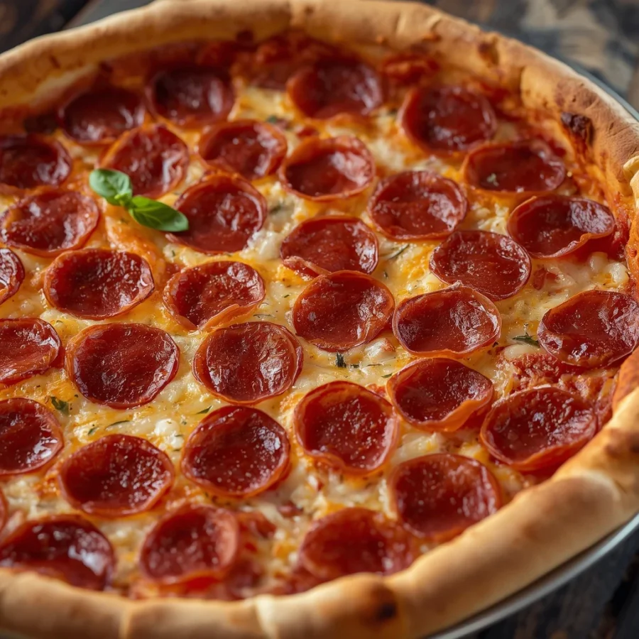 Chicago Deep-Dish Pizza