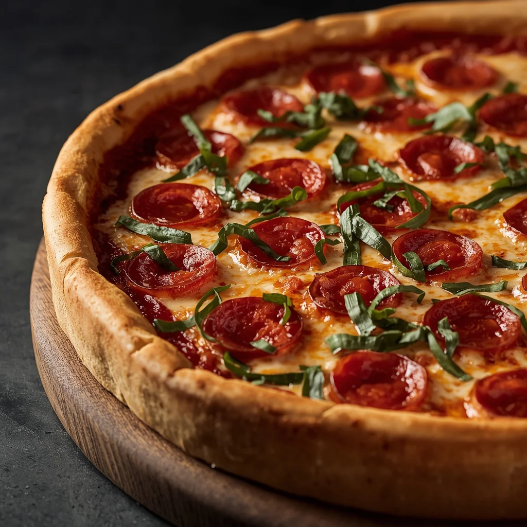 Chicago Deep-Dish Pizza