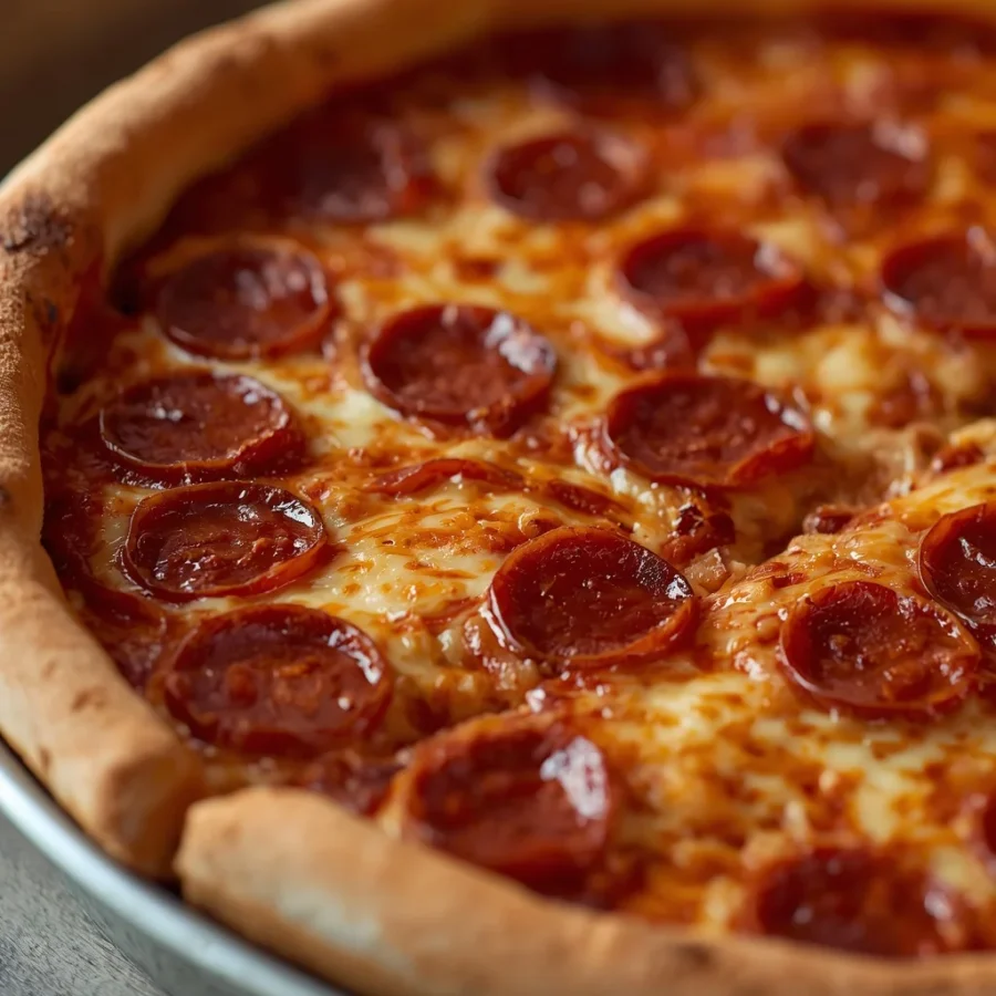 Chicago Deep-Dish Pizza