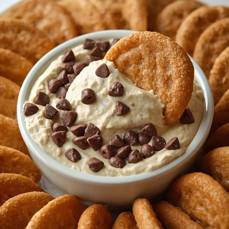 Chocolate Chip Cannoli Dip