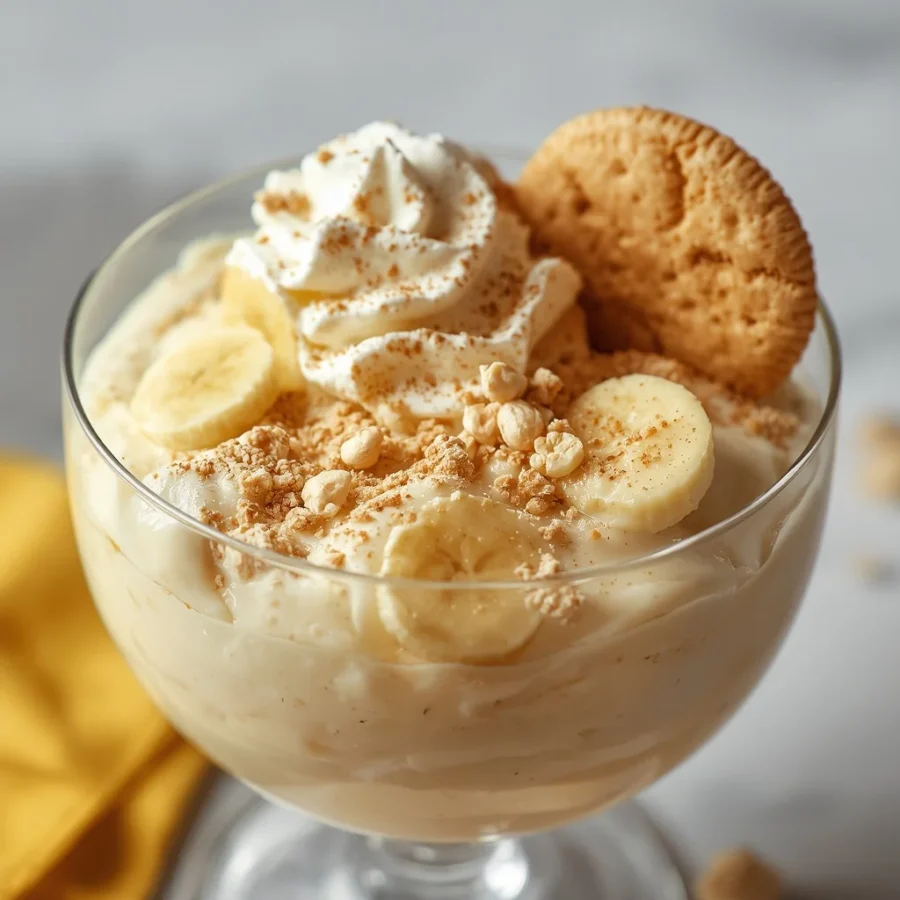 Classic Southern Banana Pudding with Nilla Wafers