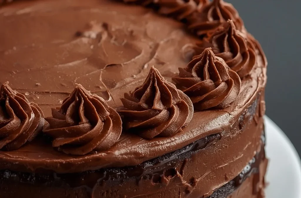 Coca-Cola Chocolate Cake with Fudge Frosting