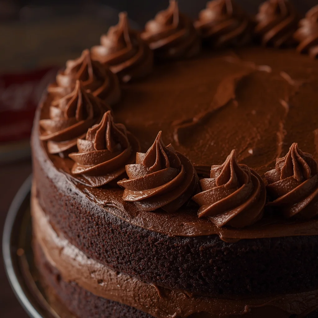 Coca-Cola Chocolate Cake with Fudge Frosting