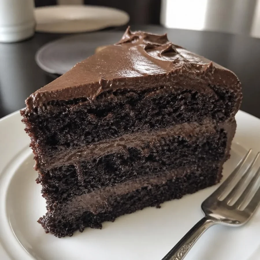 Coca-Cola Chocolate Cake with Fudge Frosting