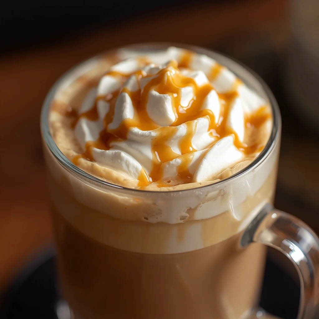 Copycat Iced Caramel Macchiato with Oat Milk