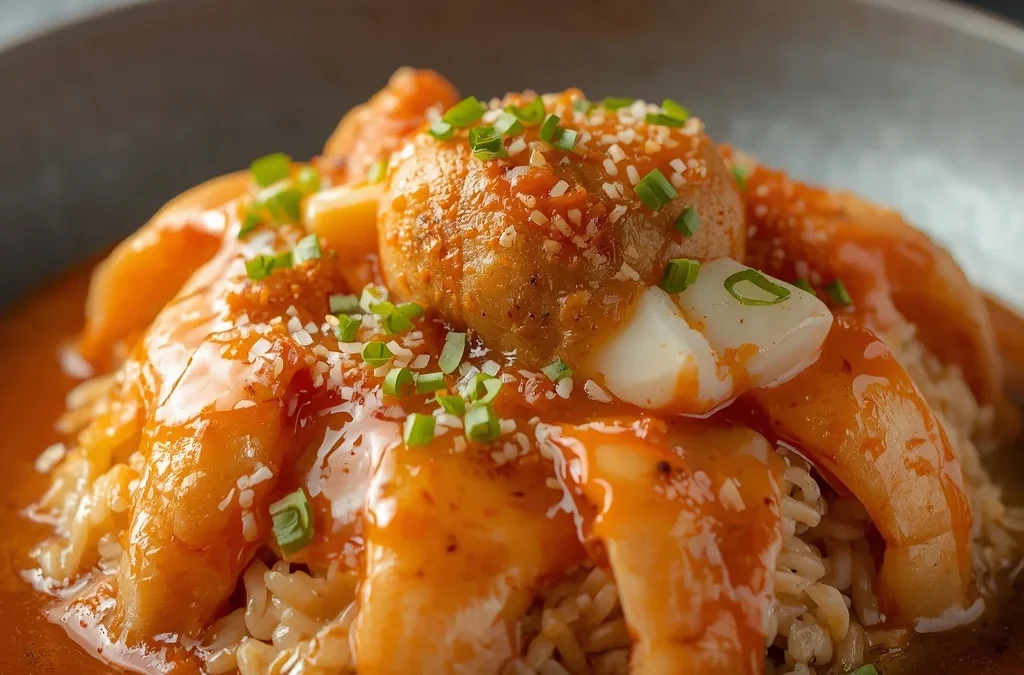 CrabShrimp Dynamite Baked Rice