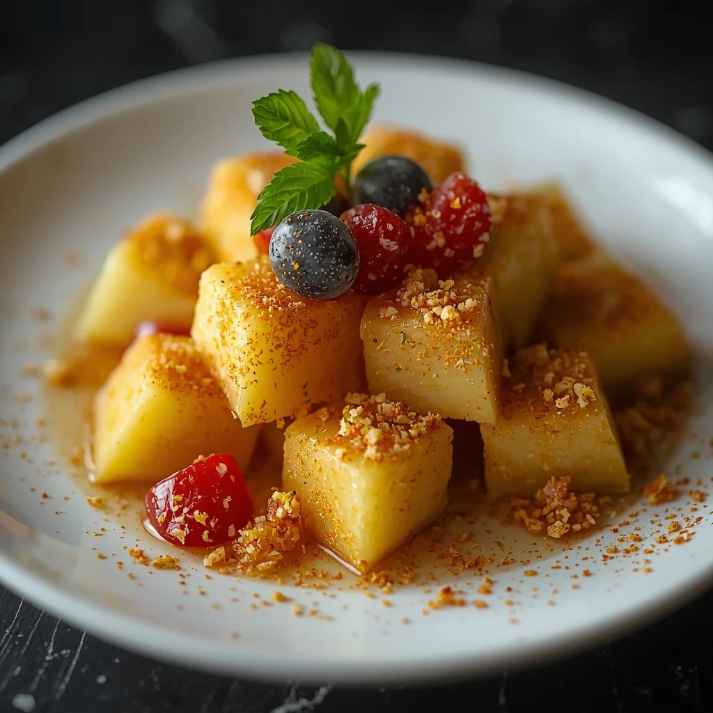 Fruit Chaat with Chaat Masala