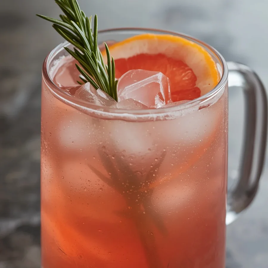 Grapefruit Rosemary Spritzer