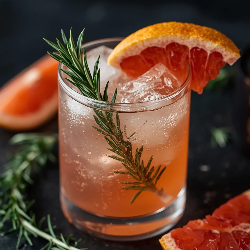 Grapefruit Rosemary Spritzer
