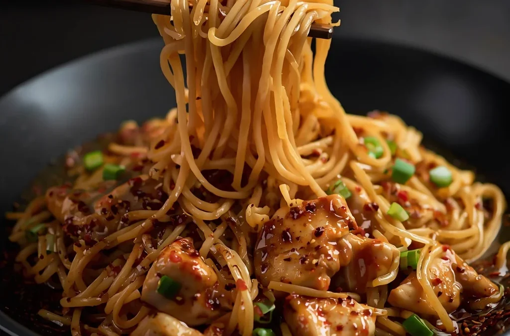Halal Chicken Yakisoba