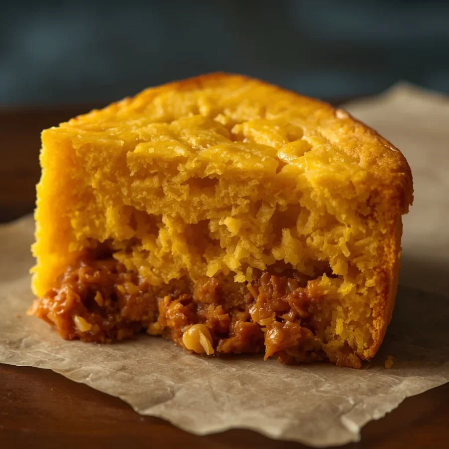 Halal Chorizo and Cheddar Cornbread