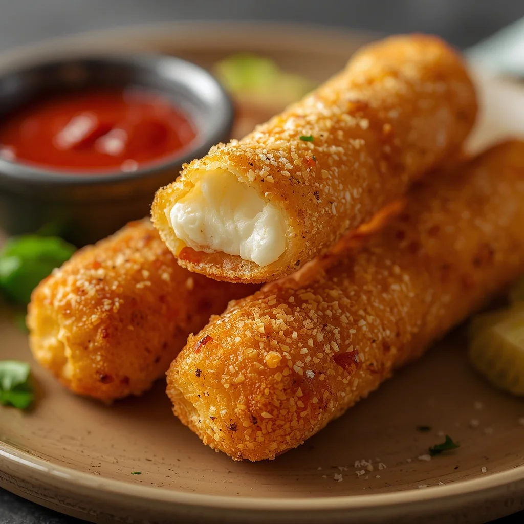Homemade Mozzarella Sticks