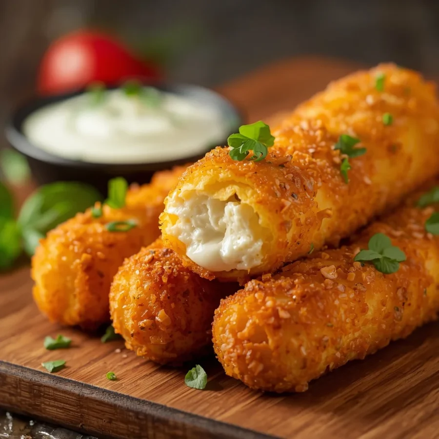 Homemade Mozzarella Sticks
