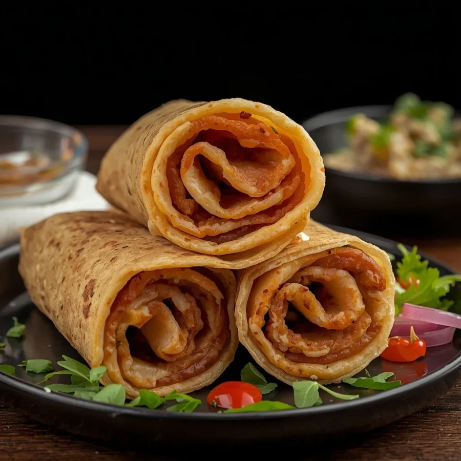 Keema Paratha Rolls