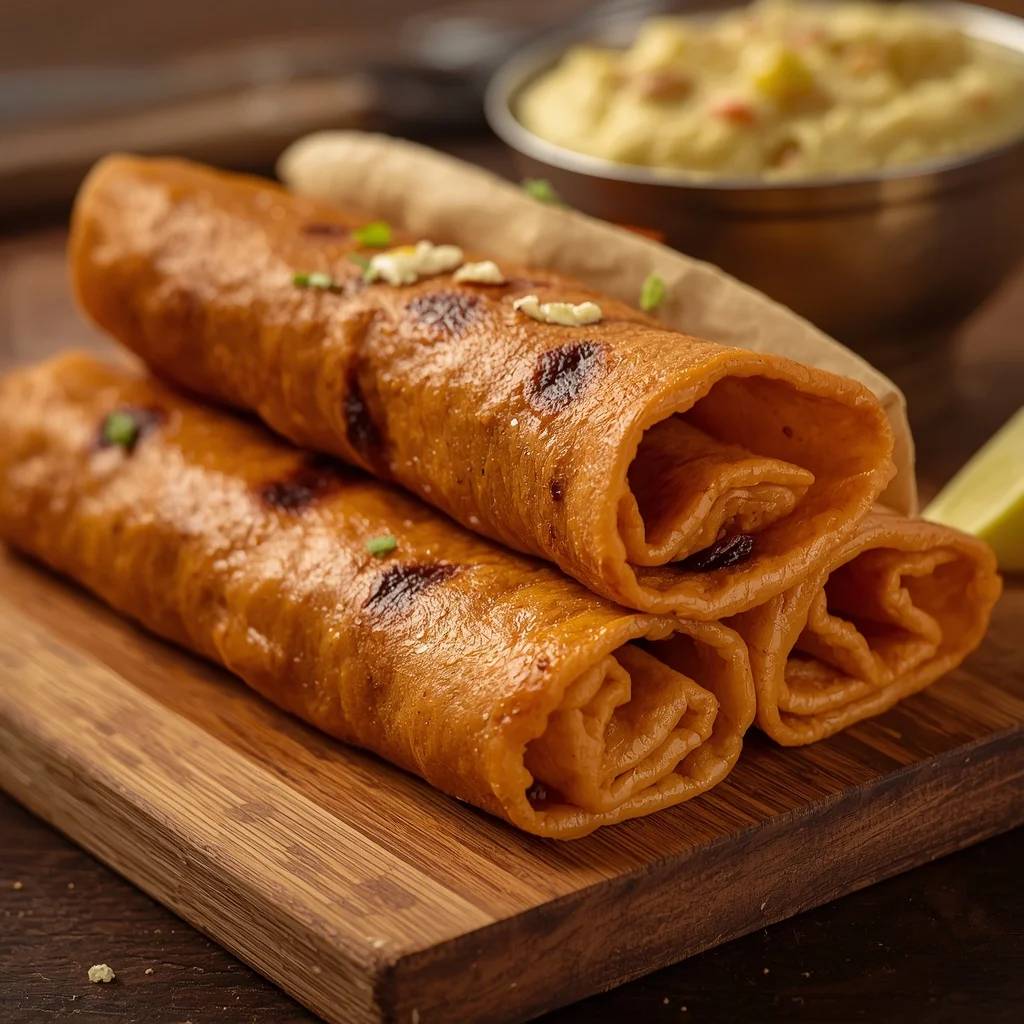 Keema Paratha Rolls